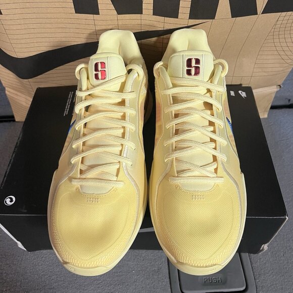 NEW Nike Sabrina 2 “Trust” Basketball Citron Yellow FQ2174-800 women size 8 - Picture 3 of 6